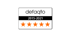 Our joint life cover is rated 5 Star by Defaqto