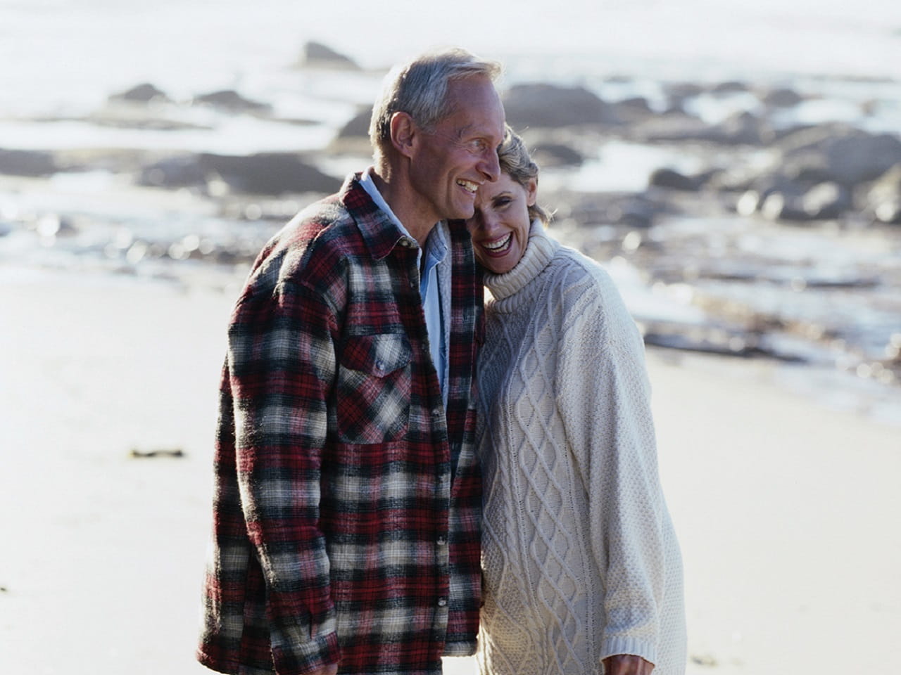 Couple on beach