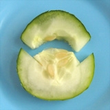 piece of cucumber