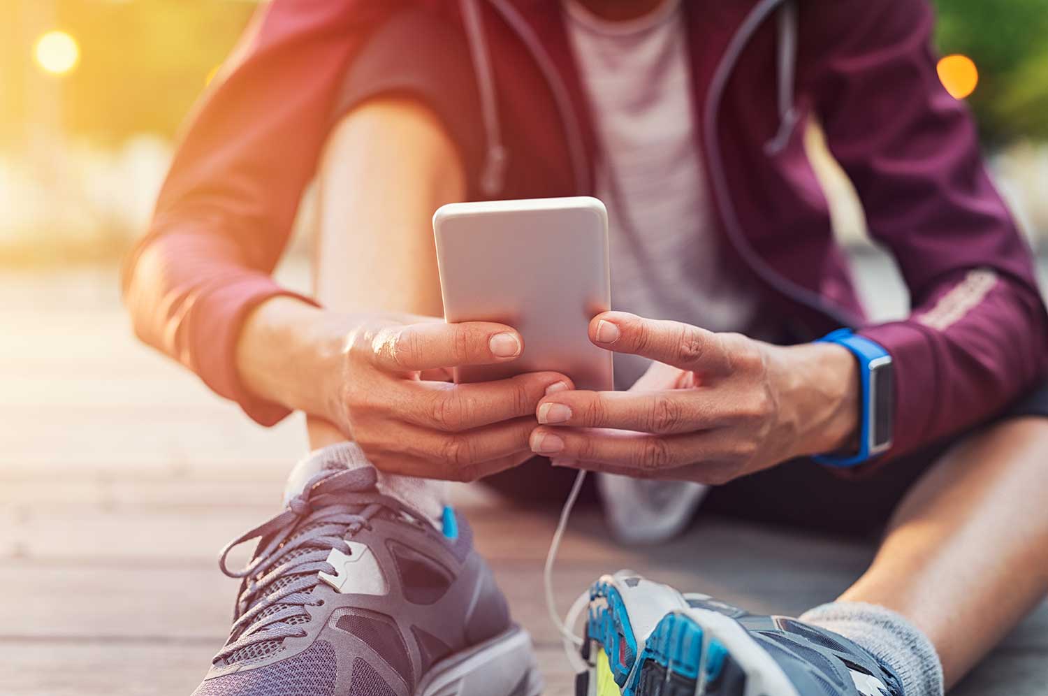 Using your phone as an activity tracker