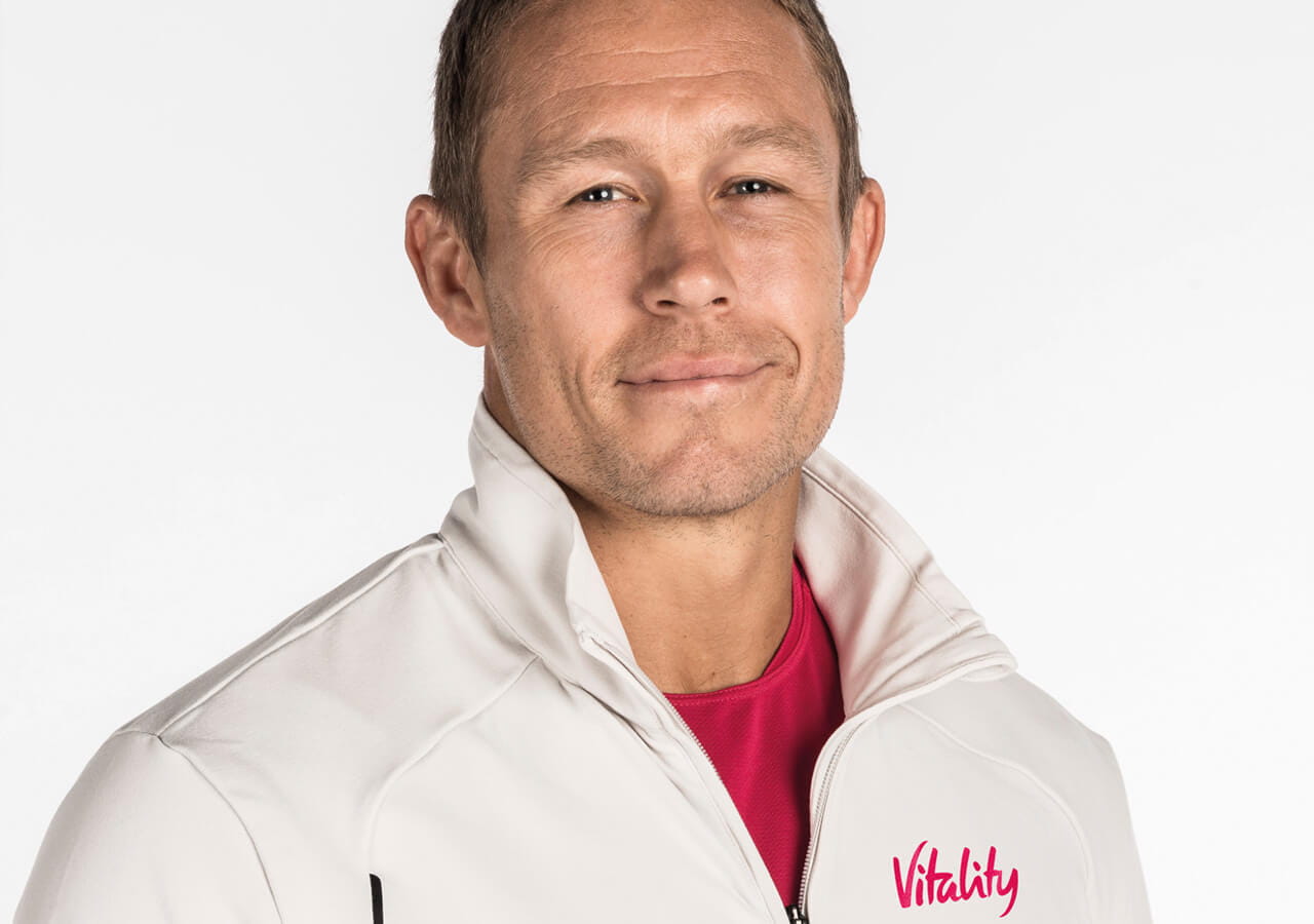 Vitality Ambassador Jonny Wilkinson