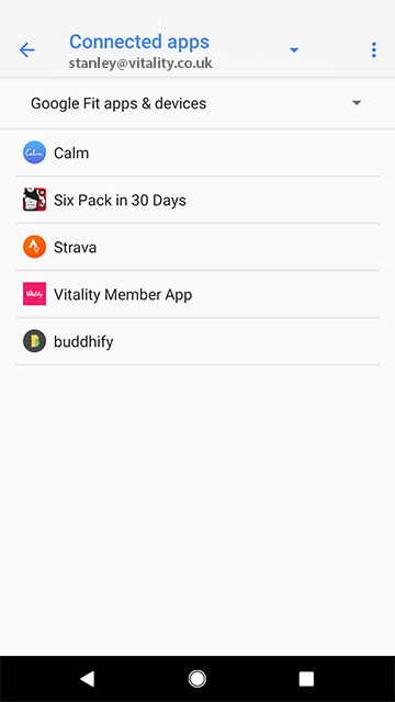 Remove connected apps