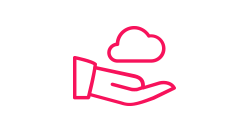 Share cloud icon