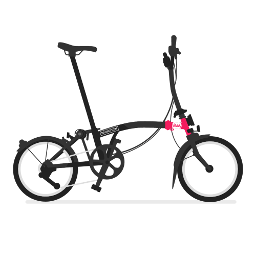 Exclusive Vitality Brompton bike