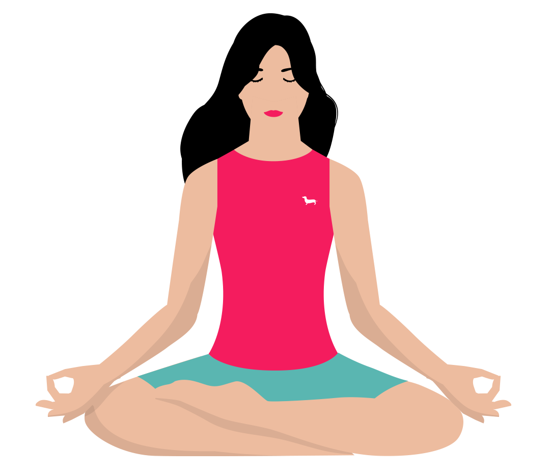 Meditating with the Headspace app