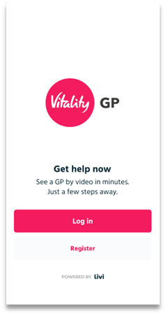 Log in to Vitality GP